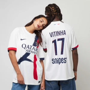 Nike Vitinha / No. 17 PSG Away Stadium 2024/25  uniseks Komplety dresowe biały rozmiar Odzież