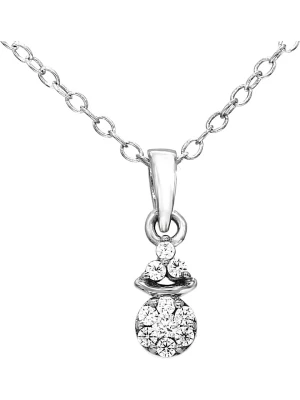 Vittoria Jewels Złota zawieszka z diamentami rozmiar: onesize