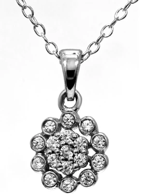 Vittoria Jewels Złota zawieszka z diamentami rozmiar: onesize