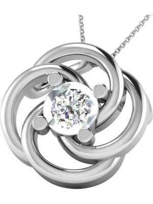 Vittoria Jewels Złota zawieszka z diamentem rozmiar: onesize