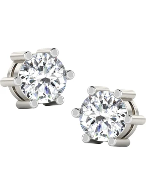 Vittoria Jewels Złote kolczyki-wkrętki z diamentami rozmiar: onesize