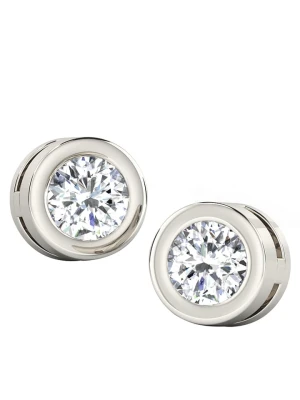 Vittoria Jewels Złote kolczyki-wkrętki z diamentami rozmiar: onesize