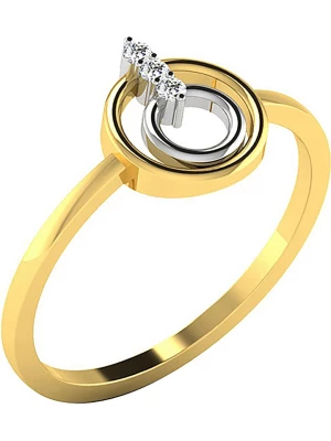 Diamant Vendôme Złoty pierścionek z diamentami rozmiar: 58