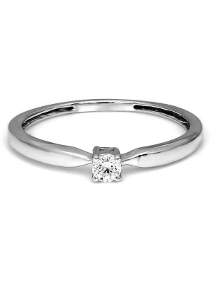 Vittoria Jewels Złoty pierścionek z diamentem rozmiar: 47