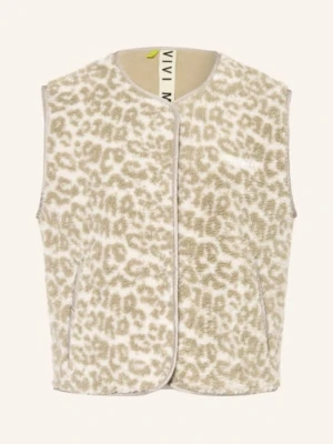 Vivi Mari Kamizelka Z Futerkiem Teddy beige
