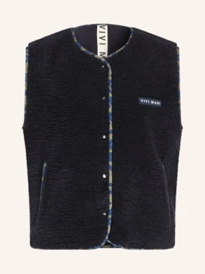 Vivi Mari Kamizelka Z Futerkiem Teddy blau