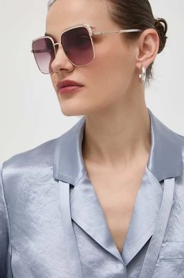 Vivienne Westwood okulary przeciwsłoneczne damskie kolor beżowy VW7027402