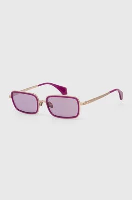 Vivienne Westwood okulary przeciwsłoneczne damskie kolor fioletowy VW7024402
