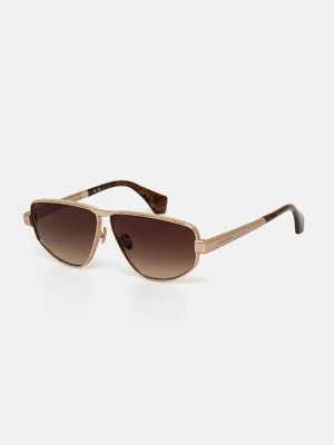 Vivienne Westwood okulary przeciwsłoneczne Suzi damskie kolor złoty VW7037