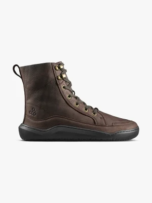 Vivobarefoot botki damskie skórzane GOBI BOOT brązowy