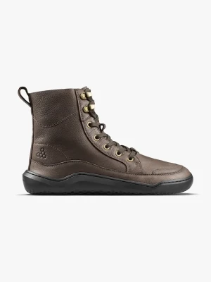 Vivobarefoot buty męskie skórzane GOBI BOOT brązowy