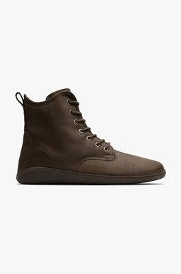 Vivobarefoot buty skórzane SCOTT IV męskie kolor brązowy 301133