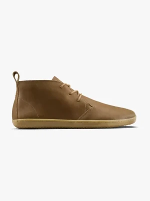 Vivobarefoot półbuty skórzane GOBI IV męskie kolor brązowy 305436