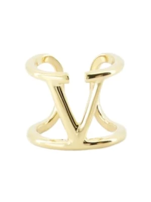 VLogo Signature Złoty Pierścień Valentino Garavani