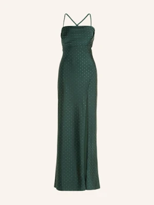 Vm Vera Mont Sukienka Wieczorowa Z Wycięciami I Ozdobnymi Kamykami gruen