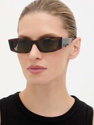 VOGUE okulary przeciwsłoneczne damskie kolor brązowy 0VO5655SU