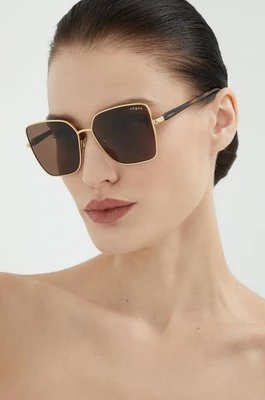VOGUE okulary przeciwsłoneczne damskie kolor brązowy 0VO4199S