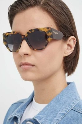 VOGUE okulary przeciwsłoneczne damskie kolor brązowy 0VO5409S