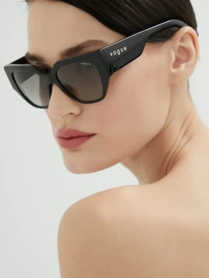 VOGUE okulary przeciwsłoneczne damskie kolor czarny 0VO5409S