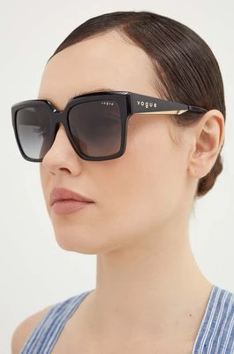 VOGUE okulary przeciwsłoneczne damskie kolor czarny 0VO5553S