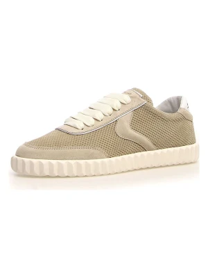 Voile Blanche Skórzane sneakersy w kolorze beżowym rozmiar: 39