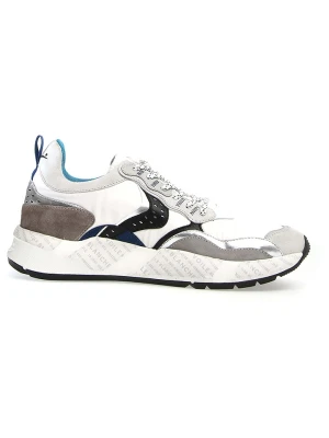 Zdjęcie produktu Voile Blanche Skórzane sneakersy w kolorze biało-beżowym rozmiar: 42