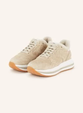 Voile Blanche Sneakersy Melany Z Pluszem beige