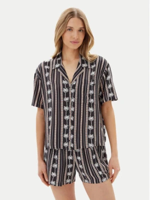 Volcom Koszula Sun Stunner B0412500 Czarny Boxy Fit