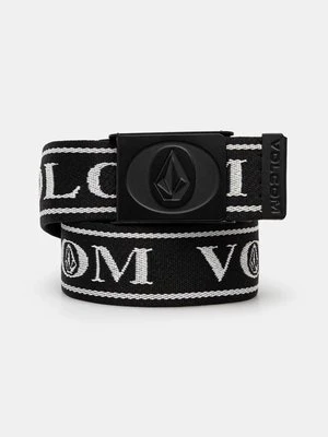 Volcom pasek kolor czarny D5932400