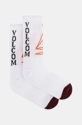 Volcom skarpetki kolor biały D6332400