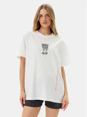 Volcom T-Shirt Alix 3 B3512507 Biały Oversize