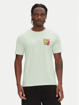 Volcom T-Shirt Tooflow A3512551 Zielony Classic Fit