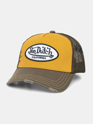 Von Dutch czapka trucker męska bawełniana zielony