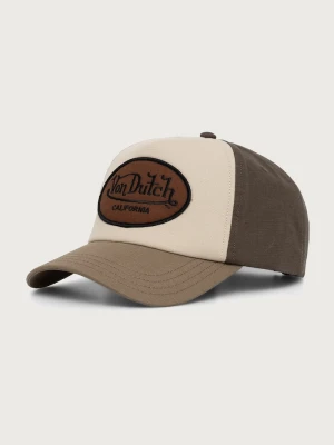 Von Dutch czapka z daszkiem bawełniana zielony
