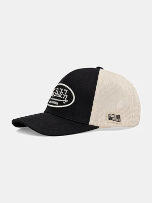 Von Dutch czapka z daszkiem kolor beżowy VD.1.CB.LOF