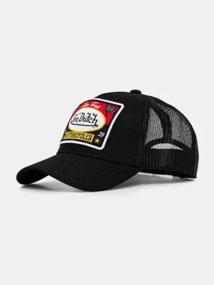 Von Dutch czapka z daszkiem kolor czarny VD.0.CAS1