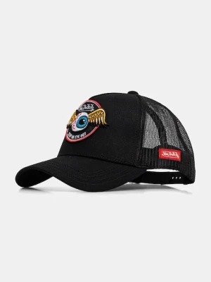 Von Dutch czapka z daszkiem kolor czarny VD.0.CAS1.RAG
