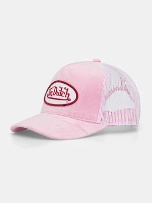 Von Dutch czapka z daszkiem kolor różowy VD.2.CT.KYLIE