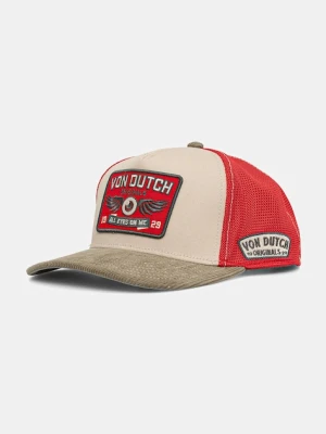 Von Dutch czapka z daszkiem kolor zielony VD.1.CT.SEM