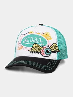 Von Dutch czapka z daszkiem męska zielony