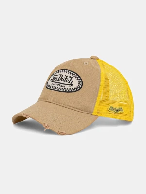Von Dutch czapka z daszkiem trucker męska żółty