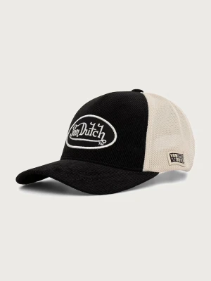 Von Dutch czapka z daszkiem z bawełną czarny