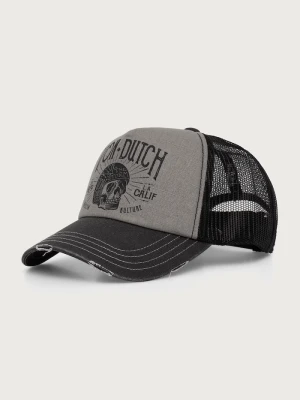 Von Dutch czapka z daszkiem z bawełną czarny