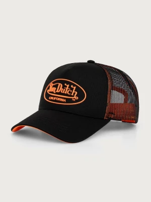 Von Dutch czapka z daszkiem z bawełną czarny