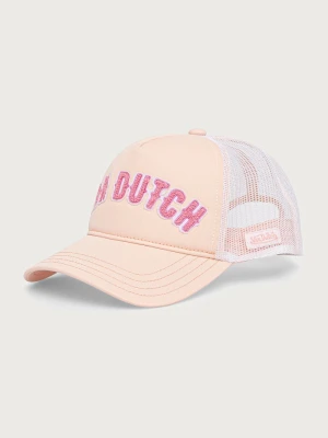 Von Dutch czapka z daszkiem z bawełną różowy