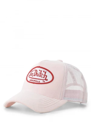 Von Dutch Damska czapka z daszkiem Kobiety różowy jednolity,