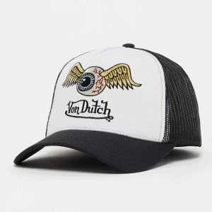 Von Dutch Originals Trucker Flying Eyeball uniseks Czapki biały rozmiar Akcesoria