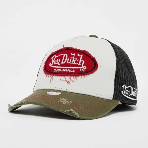 Von Dutch Originals Trucker Kalmar uniseks Czapki biały rozmiar Akcesoria