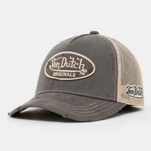 Von Dutch Originals Trucker Kiruna uniseks Czapki szary rozmiar Akcesoria