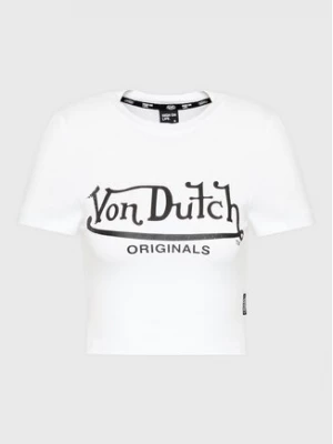 Von Dutch T-Shirt Arta 6 230 050 Biały Regular Fit